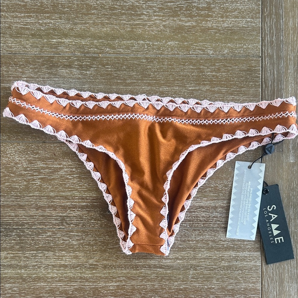 SAME The Everything Bikini Bottom (Rust) Size Small